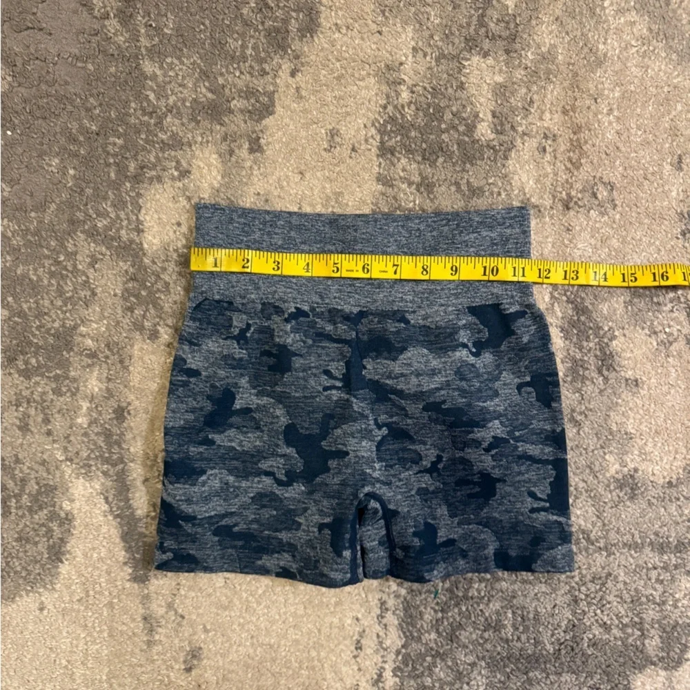 Source Unknown Blue Camo Athletic Shorts